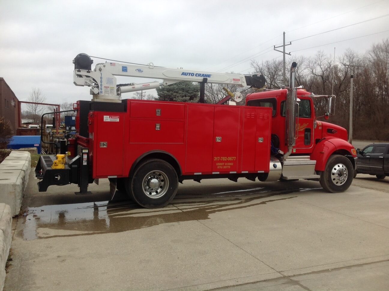 Mechanics Truck Body For Sale Mechanics Truck With Crane K&K